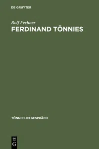 Ferdinand Tönnies_cover