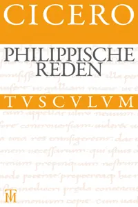 Philippische Reden / Philippica_cover