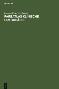 Farbatlas Klinische Orthopädie_cover