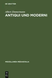 Antiqui und Moderni_cover