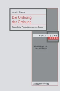 Die Ordnung der Ordnung_cover