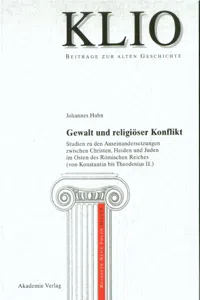 Gewalt und religiöser Konflikt_cover