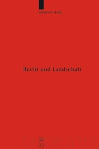 Recht und Landschaft_cover