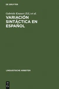 Variación sintáctica en español_cover