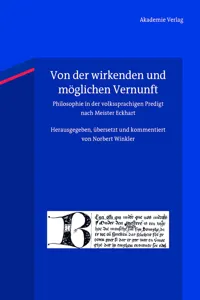 Von der wirkenden und möglichen Vernunft_cover