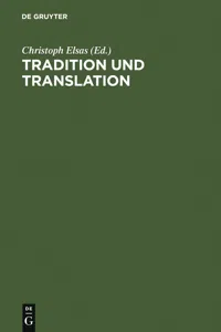 Tradition und Translation_cover