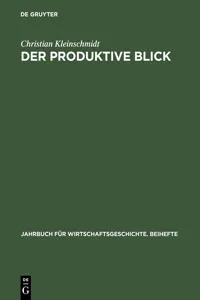 Der produktive Blick_cover