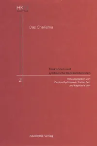 Das Charisma - Funktionen und symbolische Repräsentationen_cover