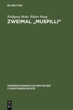 Zweimal "Muspilli"