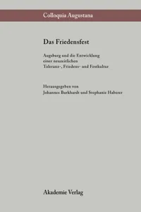 Das Friedensfest_cover