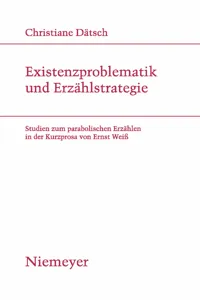 Existenzproblematik und Erzählstrategie_cover