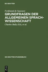 Grundfragen der allgemeinen Sprachwissenschaft_cover