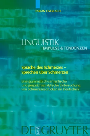 Sprache des Schmerzes - Sprechen über Schmerzen