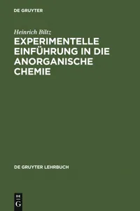 Experimentelle Einführung in die Anorganische Chemie_cover