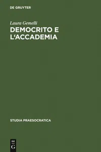 Democrito e l'Accademia_cover