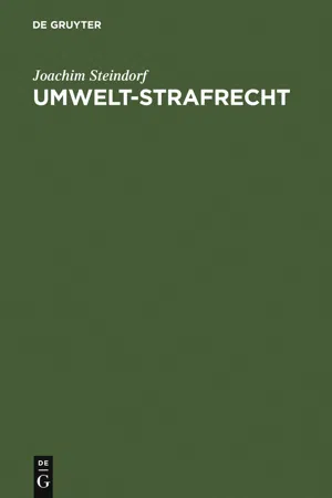 Umwelt-Strafrecht