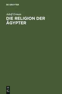 Die Religion der Ägypter_cover