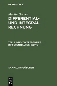 Grenzwertbegriff, Differentialrechnung_cover