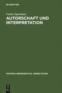 Autorschaft und Interpretation_cover