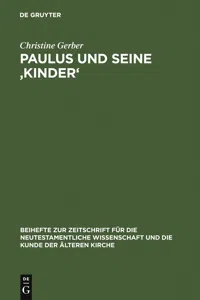 Paulus und seine 'Kinder'_cover