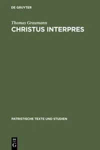 Christus interpres_cover