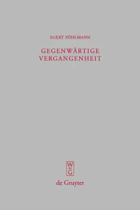 Gegenwärtige Vergangenheit_cover