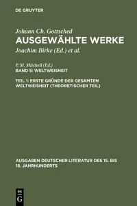 Erste Gründe der gesamten Weltweisheit_cover