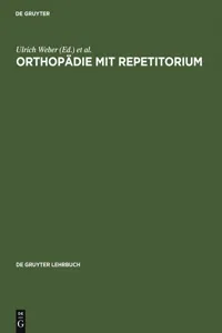 Orthopädie mit Repetitorium_cover