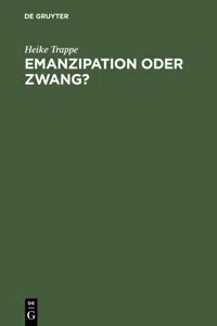 Emanzipation oder Zwang?_cover