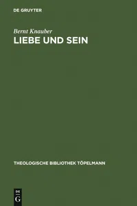 Liebe und Sein_cover