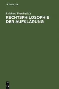 Rechtsphilosophie der Aufklärung_cover