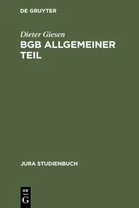 BGB Allgemeiner Teil_cover