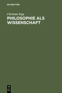 Philosophie als Wissenschaft_cover