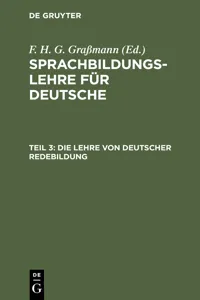 Die Lehre von deutscher Redebildung_cover