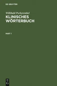 Klinisches Wörterbuch_cover