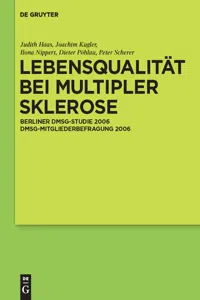 Lebensqualität bei Multipler Sklerose_cover