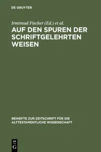 Auf den Spuren der schriftgelehrten Weisen_cover