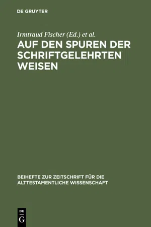 Auf den Spuren der schriftgelehrten Weisen