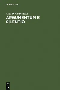 Argumentum e Silentio_cover