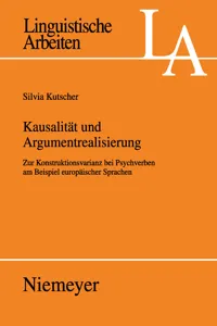 Kausalität und Argumentrealisierung_cover