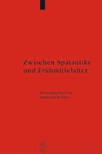 Zwischen Spätantike und Frühmittelalter_cover