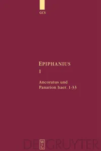 Ancoratus und Panarion haer. 1-33_cover