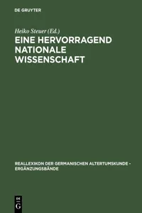 Eine hervorragend nationale Wissenschaft_cover