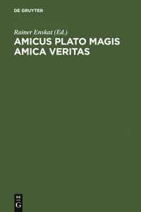 Amicus Plato magis amica veritas_cover