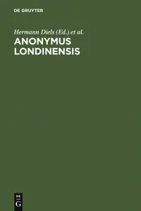 Anonymus Londinensis_cover