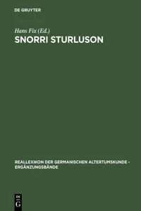 Snorri Sturluson_cover