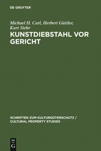 Kunstdiebstahl vor Gericht_cover