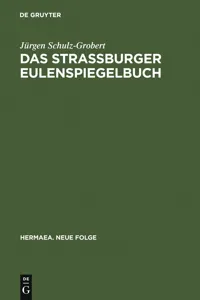 Das Straßburger Eulenspiegelbuch_cover