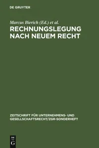 Rechnungslegung nach neuem Recht_cover