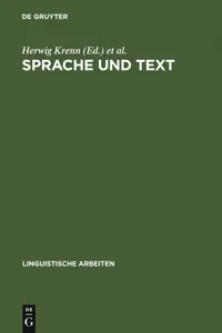 Sprache und Text_cover